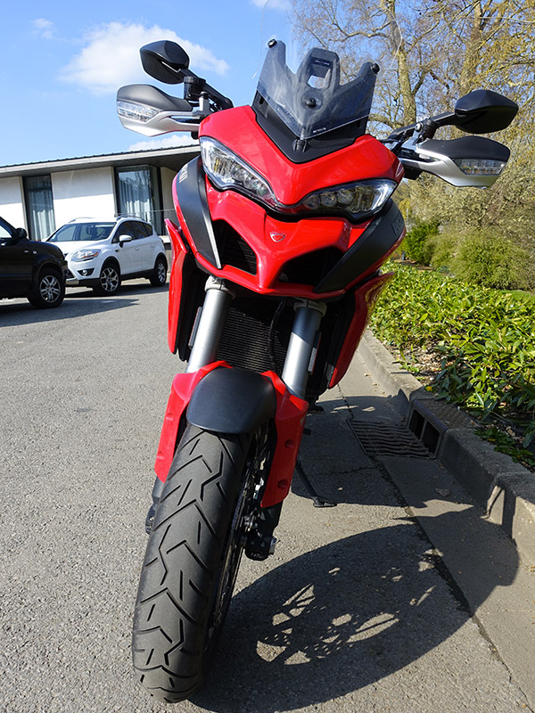 Face avant du Multistrada 1200 S 2016