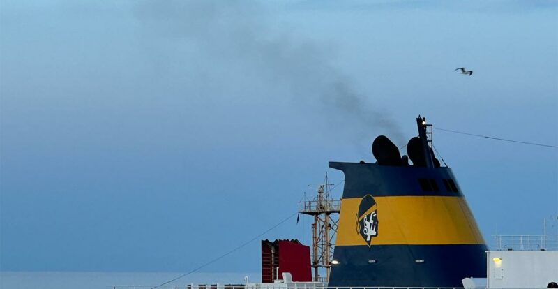Pollution des bateaux Corsica Ferries