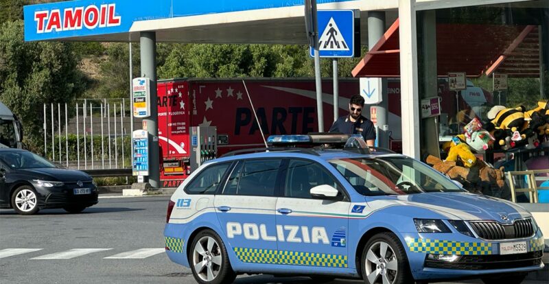 Voiture de Police en Italie