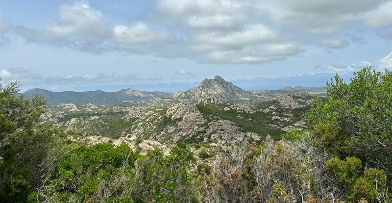 Vue montagne en Corse