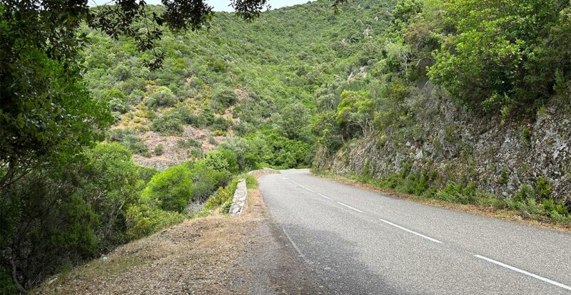 balade en Corse moto