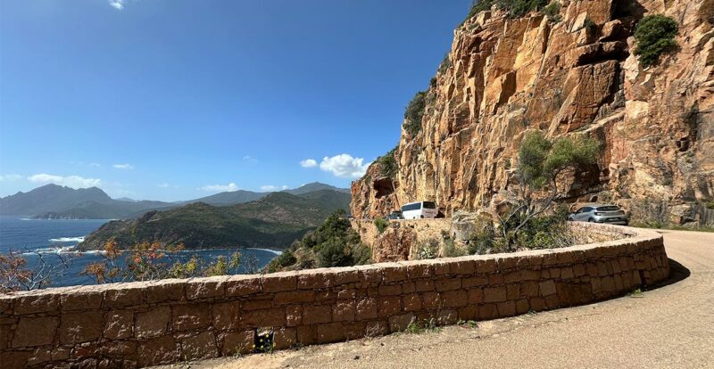 Calanque de Piana, nord ouest de la Corse