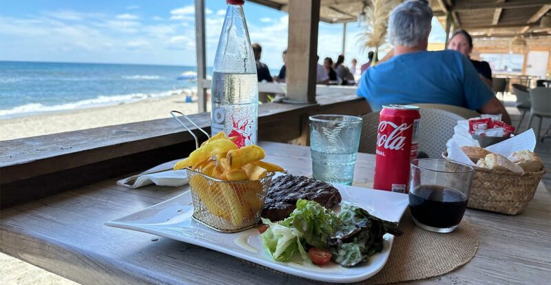 Restaurant chez Matthieu en Corse du côté d'Aléria