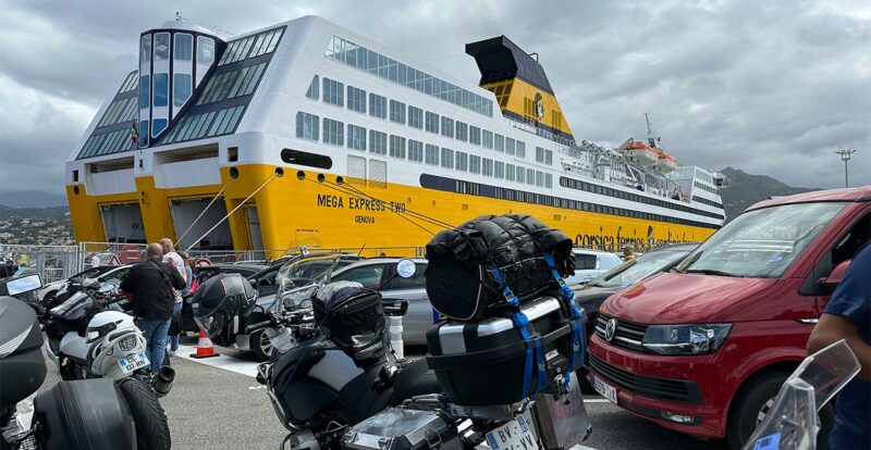 La bateau Corsica Ferries